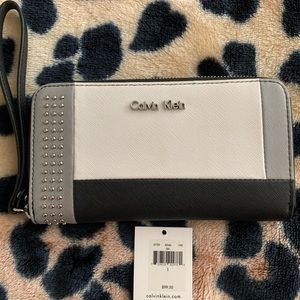 Calvin Klein wristlet wallet
